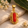952fbf43-f24a-4074-b7b9-5fe14d7715f1 Red Coral Moonga Gemstone Pendant | Traditional Vedic Astrology Jewelry | Red Coral Pendant for Men & Women
