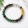 image (76) Natural Dhyana Yog Bracelet with Healing Crystal Beads | Meditation & Spiritual Wellness Bracelet for Men & Women | Lab Tested