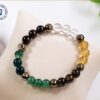 image (78) Natural Dhyana Yog Bracelet with Healing Crystal Beads | Meditation & Spiritual Wellness Bracelet for Men & Women | Lab Tested